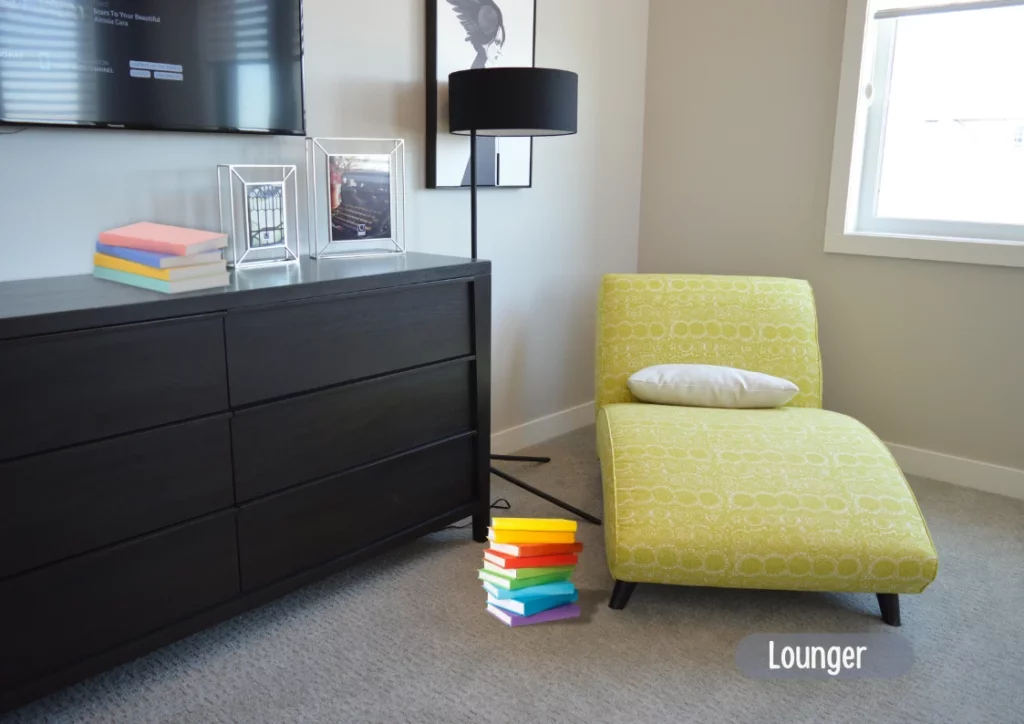 Book Nook Ideas For Your Kids, lounger reading corner