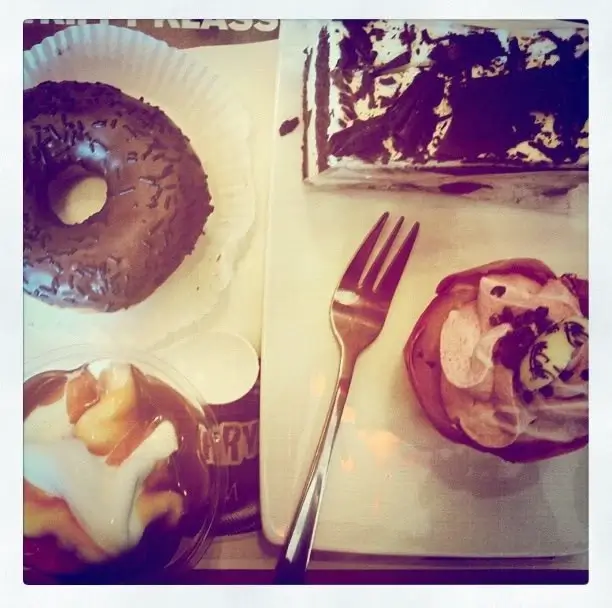Every Confection We Have Ever Tried, McCafé treats donut blackforest cherrycake cupcake sundae